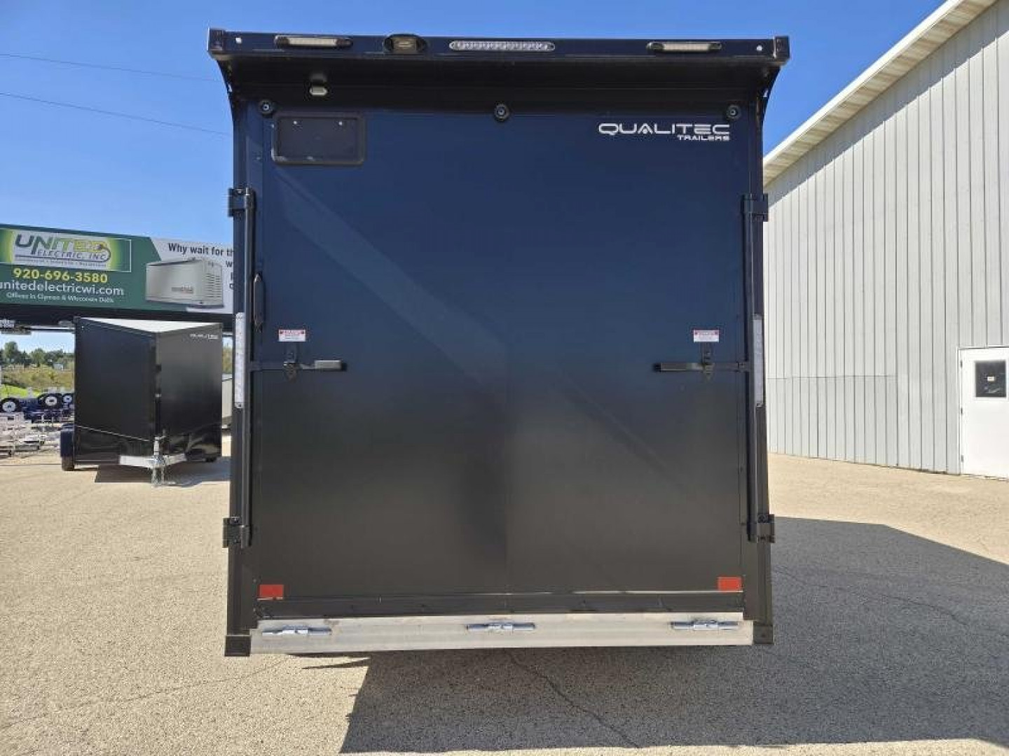 New 2025 Qualitec Aluminum 7x14'+30" Aerostar, by Stealth Cargo / Enclosed Trailer