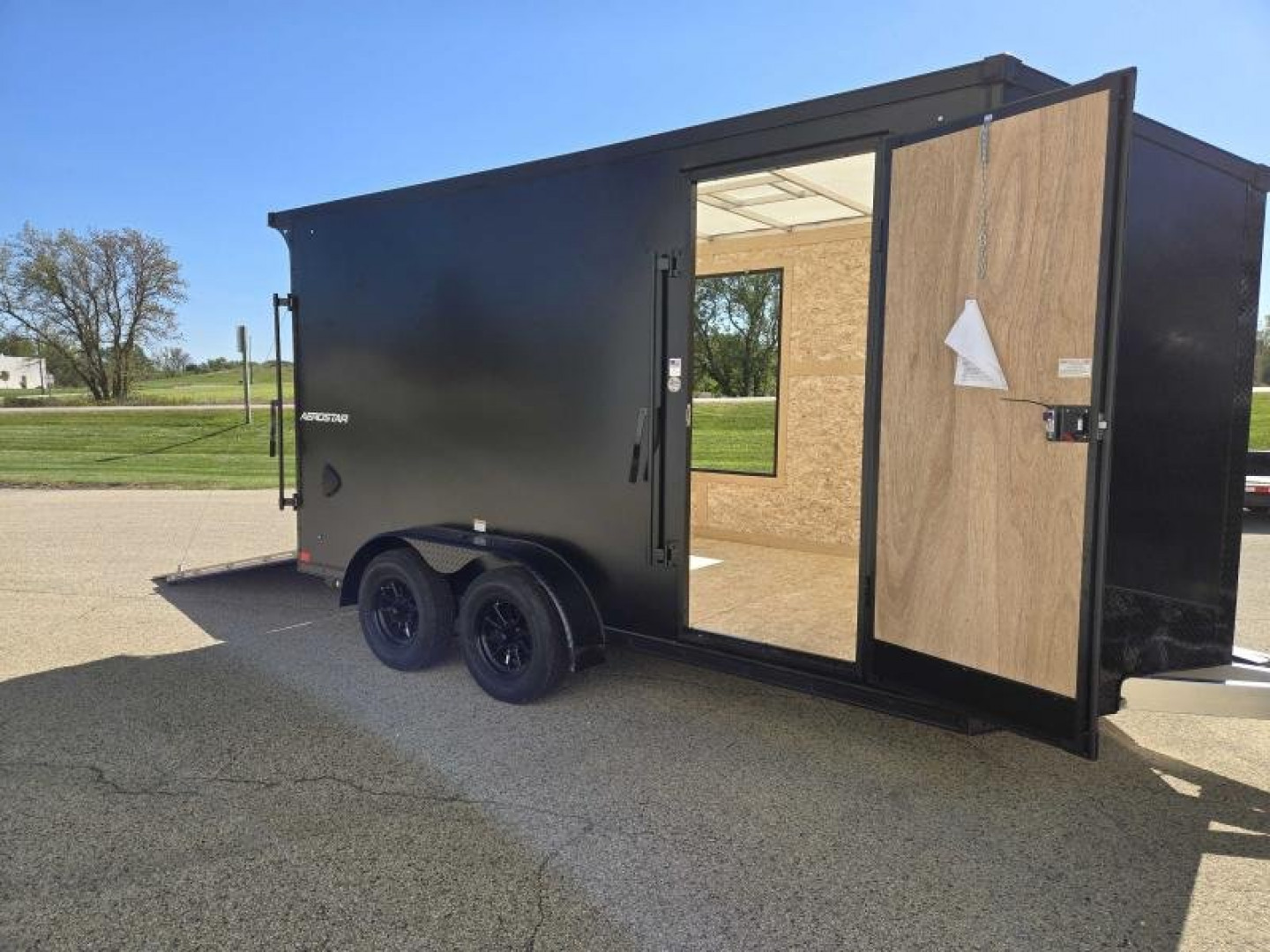 New 2025 Qualitec Aluminum 7x14'+30" Aerostar, by Stealth Cargo / Enclosed Trailer