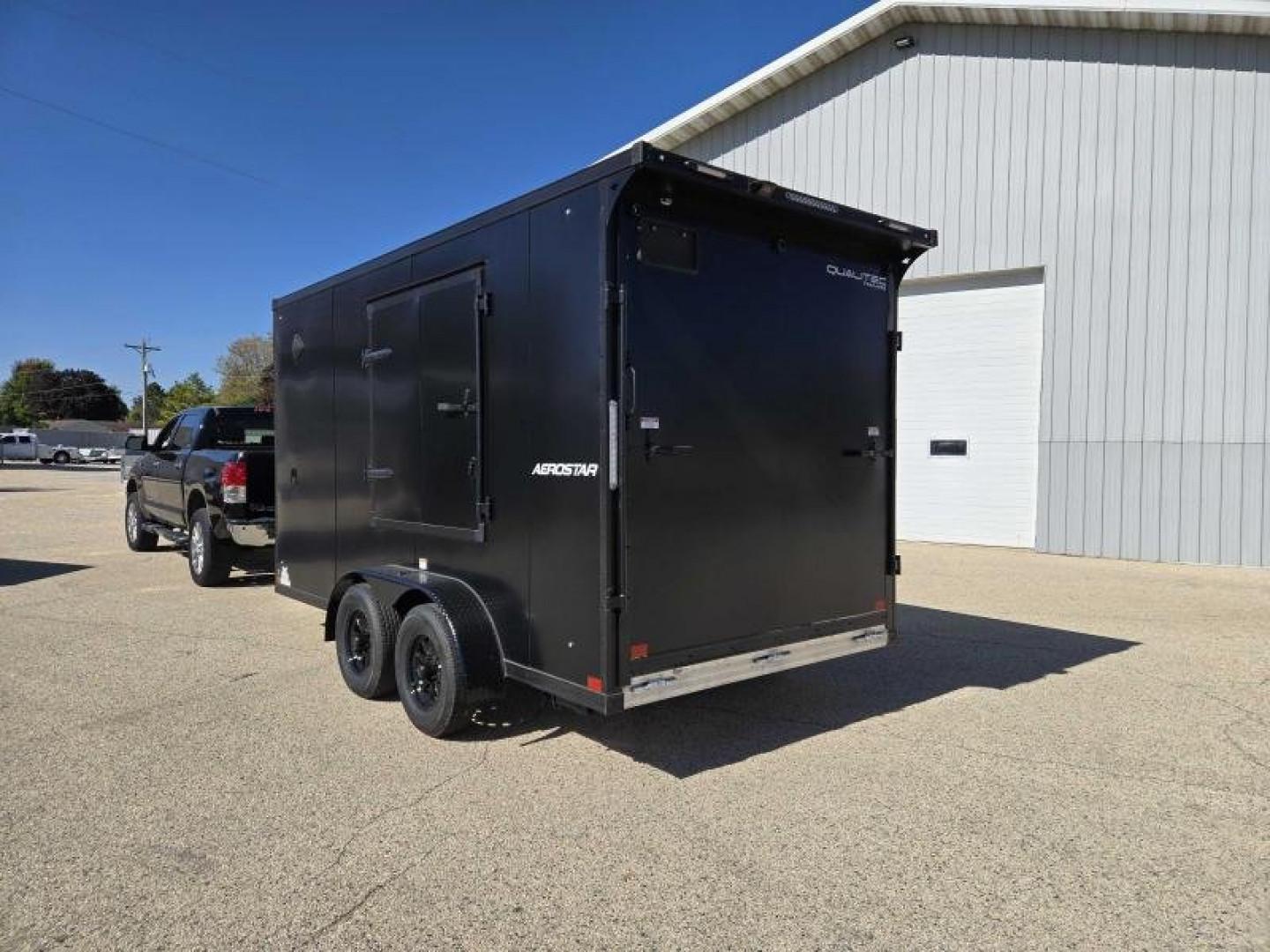 New 2025 Qualitec Aluminum 7x14'+30" Aerostar, by Stealth Cargo / Enclosed Trailer