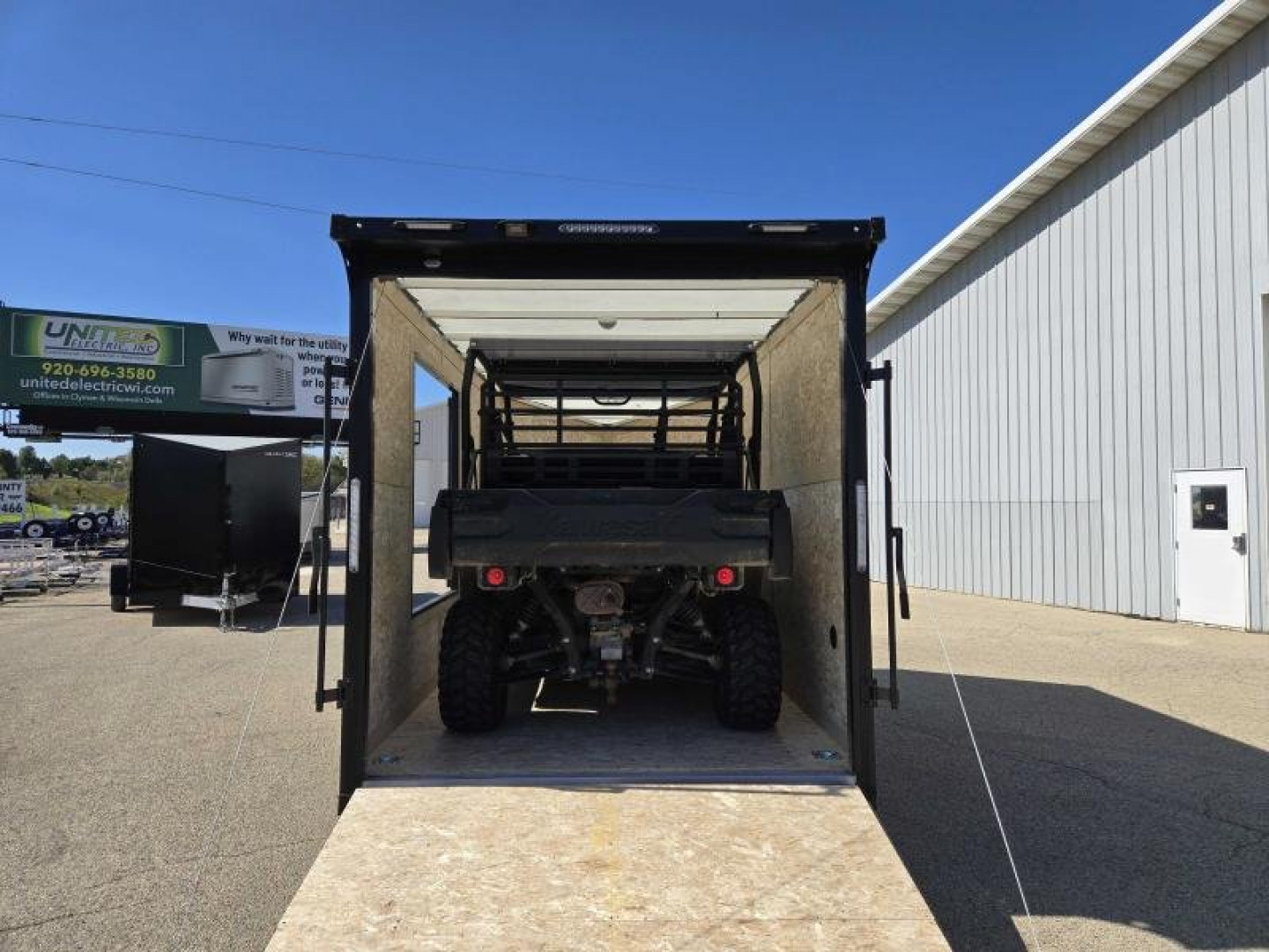 New 2025 Qualitec Aluminum 7x14'+30" Aerostar, by Stealth Cargo / Enclosed Trailer