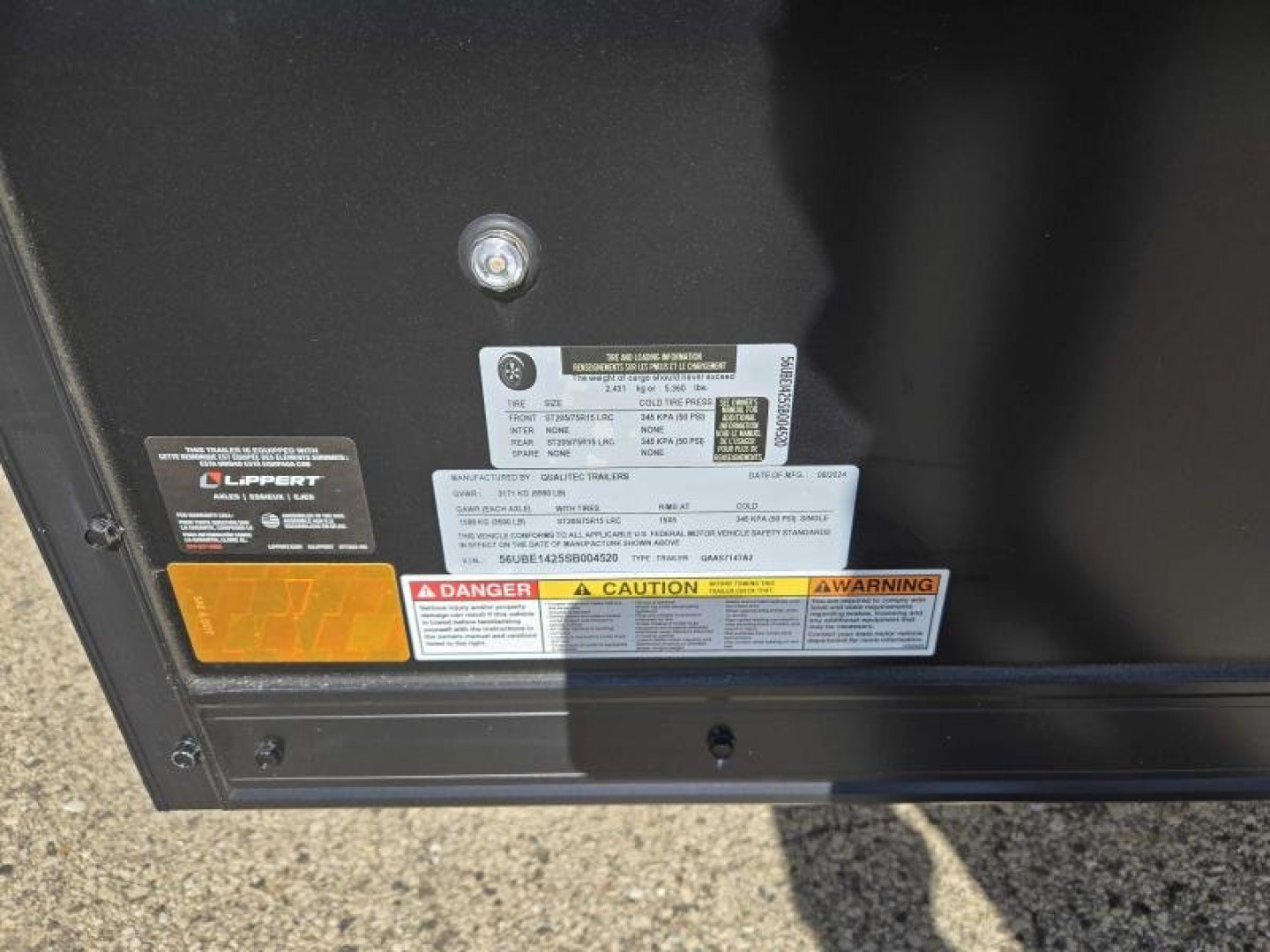 New 2025 Qualitec Aluminum 7x14'+30" Aerostar, by Stealth Cargo / Enclosed Trailer