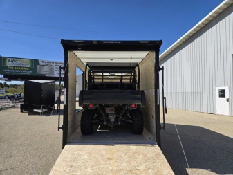 New 2025 Qualitec Aluminum 7x14'+30" Aerostar, by Stealth Cargo / Enclosed Trailer