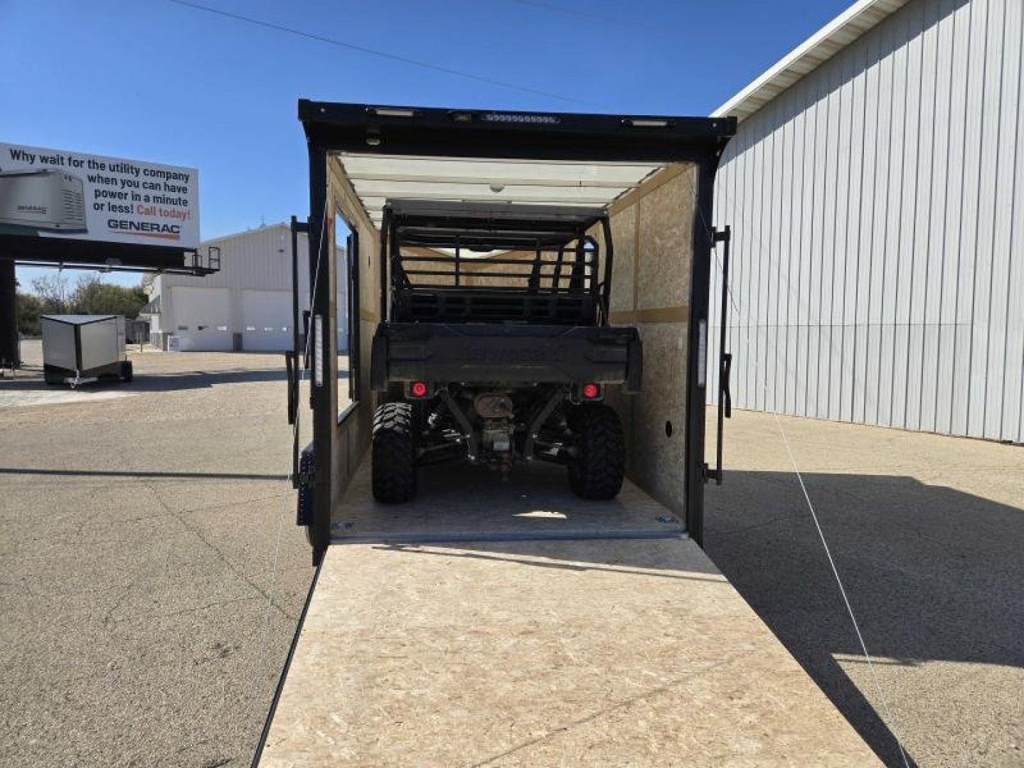 New 2025 Qualitec Aluminum 7x12+30"V Aerostar, by Stealth Cargo / Enclosed Trailer