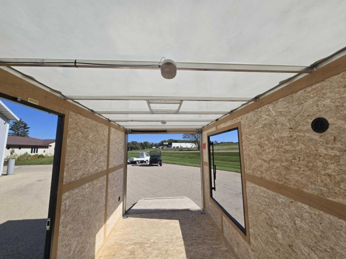 New 2025 Qualitec Aluminum 7x12+30"V Aerostar, by Stealth Cargo / Enclosed Trailer