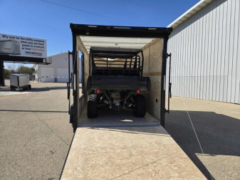 New 2025 Qualitec Aluminum 7x12+30"V Aerostar, by Stealth Cargo / Enclosed Trailer