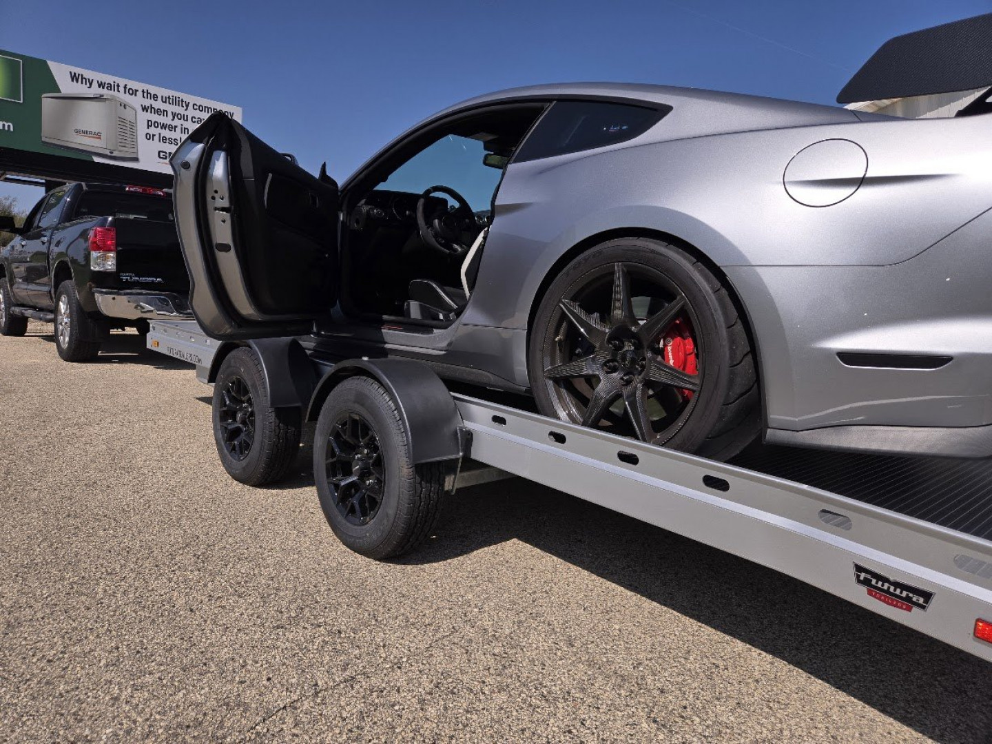 New 2024 Futura Trailers 16'5" X 81" 8' w/ Ramps, Super Sport, Car / Racing Trailer