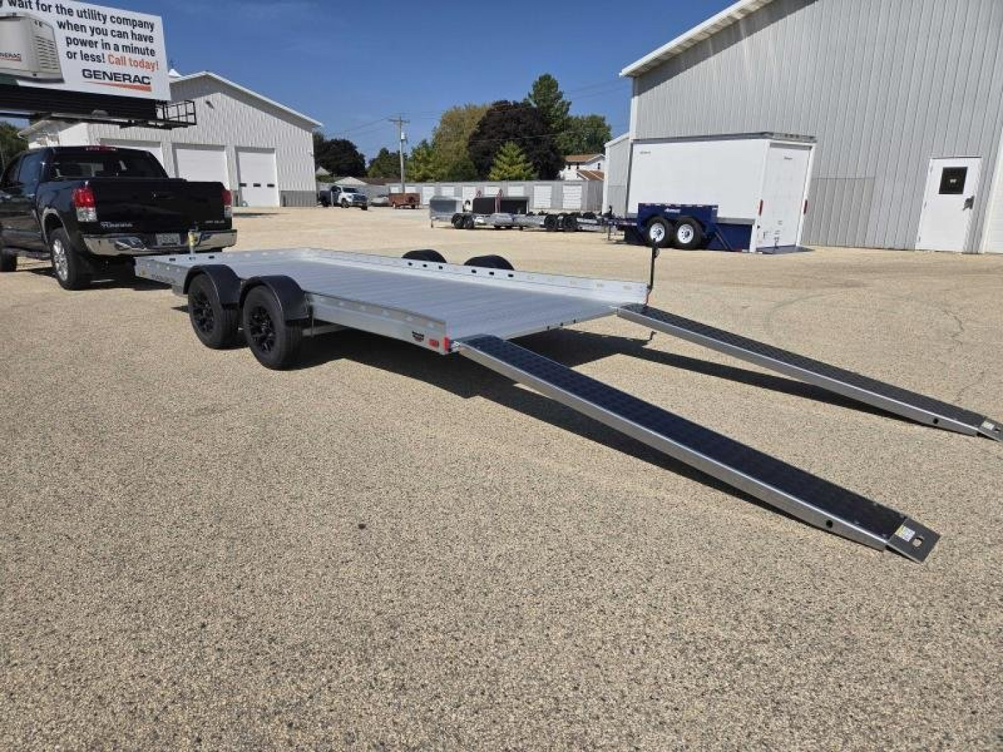 New 2024 Futura Trailers 16'5" X 81" 8' w/ Ramps, Super Sport, Car / Racing Trailer