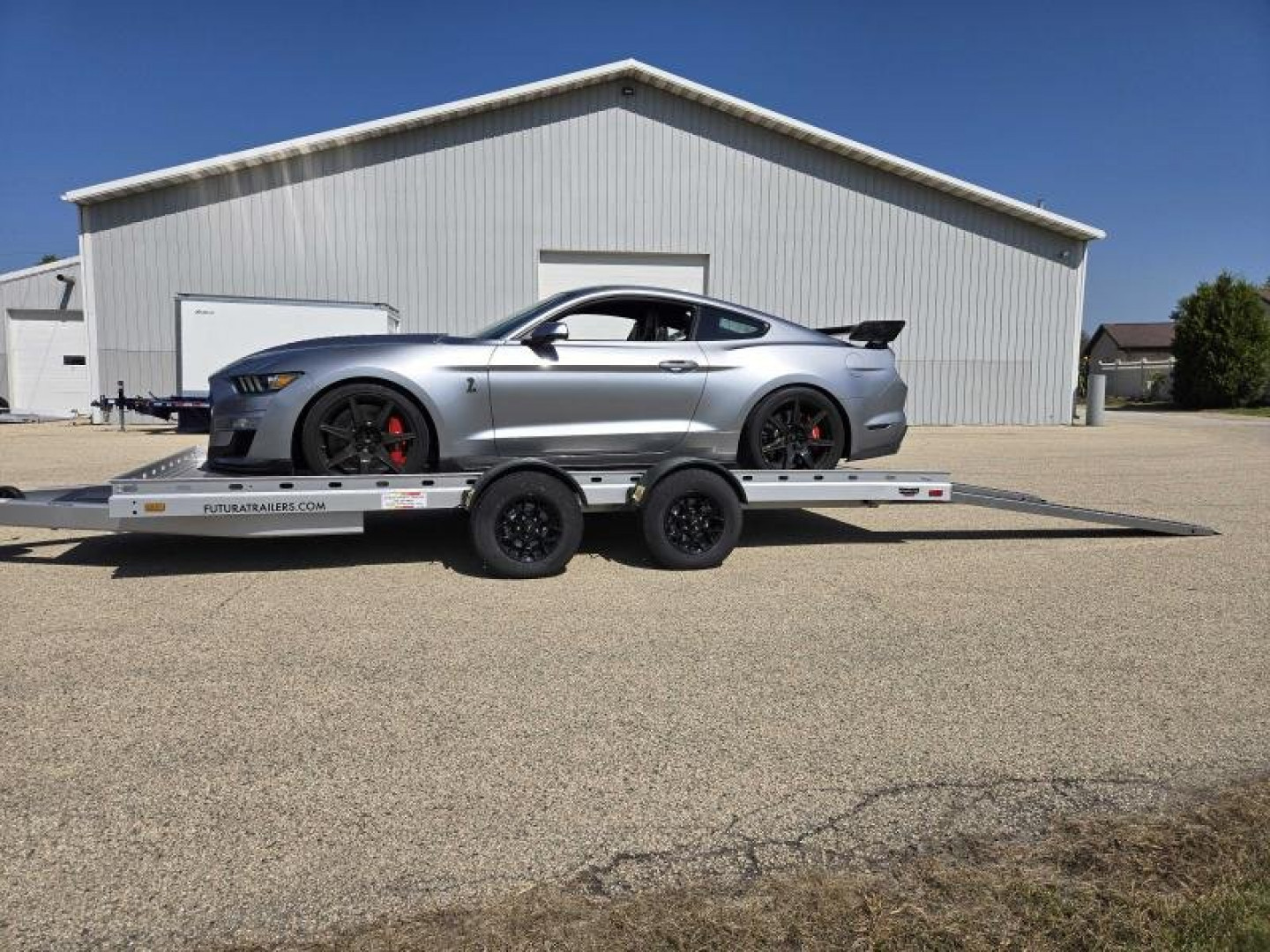 New 2024 Futura Trailers 16'5" X 81" 8' w/ Ramps, Super Sport, Car / Racing Trailer