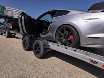 New 2024 Futura Trailers 16'5" X 81" 8' w/ Ramps, Super Sport, Car / Racing Trailer