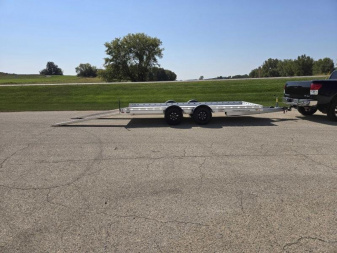 New 2024 Futura Trailers 16'5" X 81" 8' w/ Ramps, Super Sport, Car / Racing Trailer