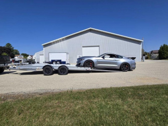 New 2024 Futura Trailers 16'5" X 81" 8' w/ Ramps, Super Sport, Car / Racing Trailer