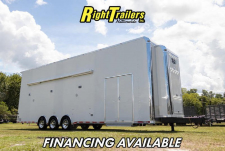 New 8.5x34 Vintage Stacker Race Trailer SE834