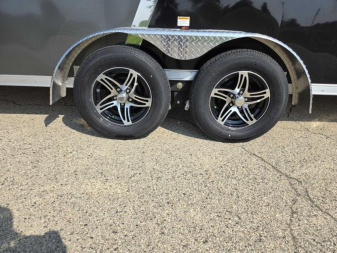 New 2025 Qualitec Aluminum 7'x21' (3-place) SXS and Snowmobile Trailer, by Stealth Cargo / Enclosed Trailer