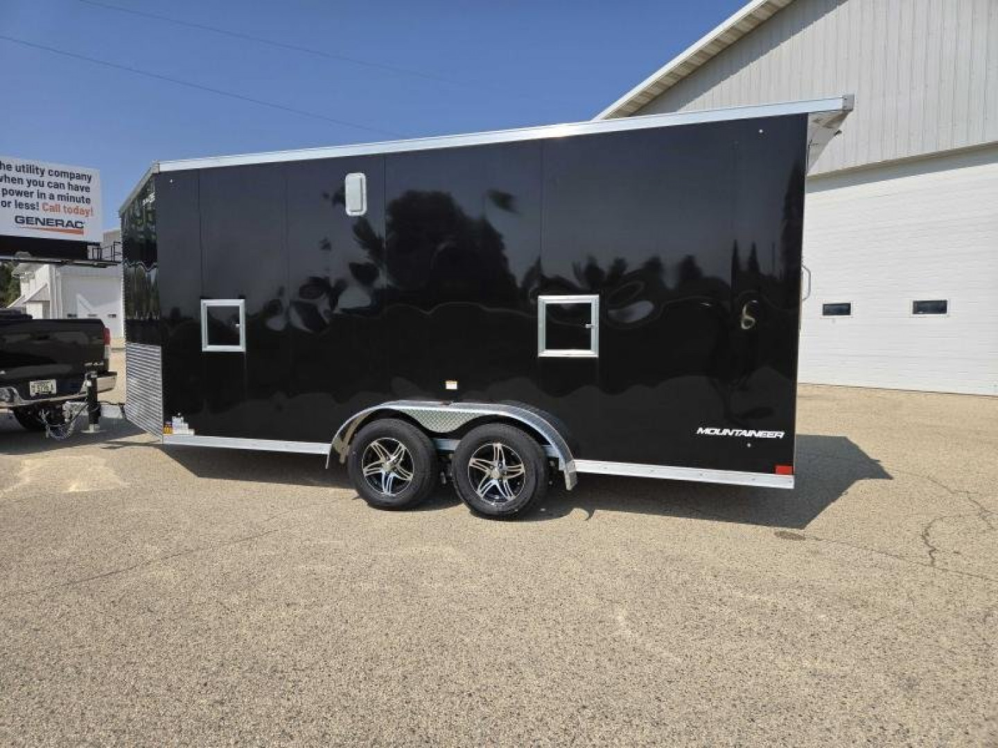 New 2025 Qualitec Aluminum 7'x21' (3-place) SXS and Snowmobile Trailer, by Stealth Cargo / Enclosed Trailer