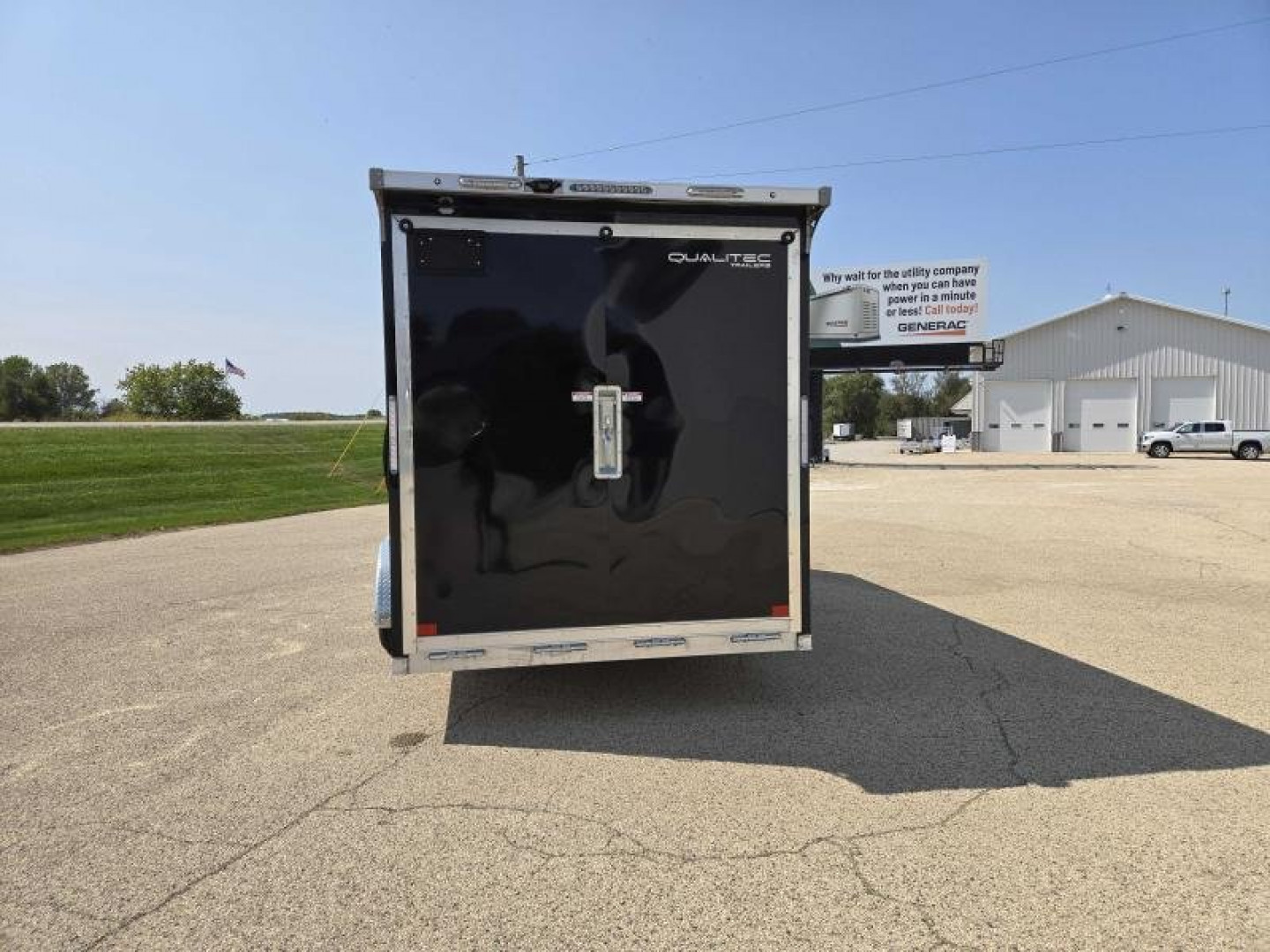 New 2025 Qualitec Aluminum 7'x21' (3-place) SXS and Snowmobile Trailer, by Stealth Cargo / Enclosed Trailer