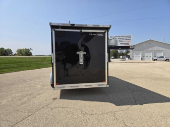 New 2025 Qualitec Aluminum 7'x21' (3-place) SXS and Snowmobile Trailer, by Stealth Cargo / Enclosed Trailer
