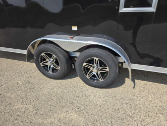 New 2025 Qualitec Aluminum 7'x21' (3-place) SXS and Snowmobile Trailer, by Stealth Cargo / Enclosed Trailer