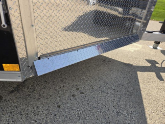 New 2025 Qualitec Aluminum 7'x21' (3-place) SXS and Snowmobile Trailer, by Stealth Cargo / Enclosed Trailer