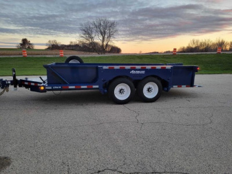 New 2024 Air Tow UT1614 16'X 75", Drop/Lowering 14000 LBS. Payload Capacity Equipment Trailer