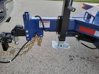 New 2024 Air Tow UT1614 16'X 75", Drop/Lowering 14000 LBS. Payload Capacity Equipment Trailer