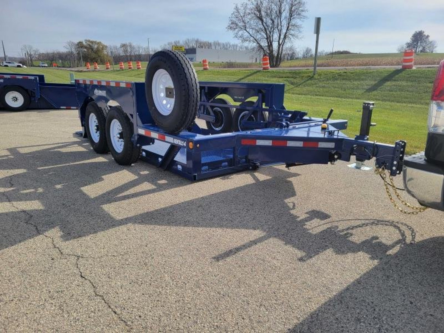 New 2024 Air Tow Pro Series 14 Ground Level Lowering, 10k Payload Capacity (Scissors Lift, Fork Lift) Equipment Trailer
