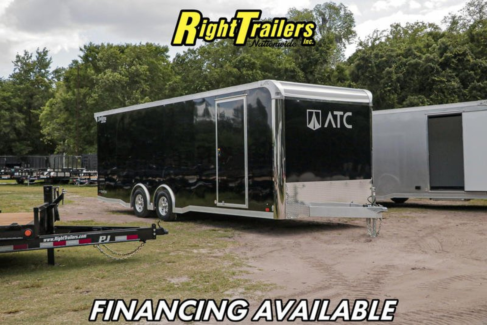 New 8.5x24 ATC Race Trailer RCLAB8524+0-2T5.2K
