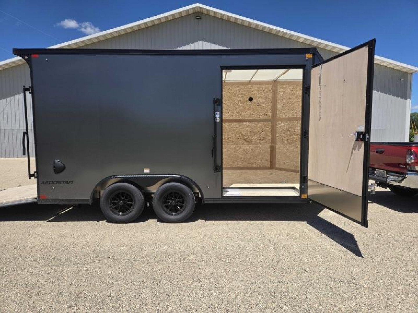New 2025 Qualitec Aluminum 8.5x14+36" Aerostar, by Stealth Cargo / Enclosed Trailer