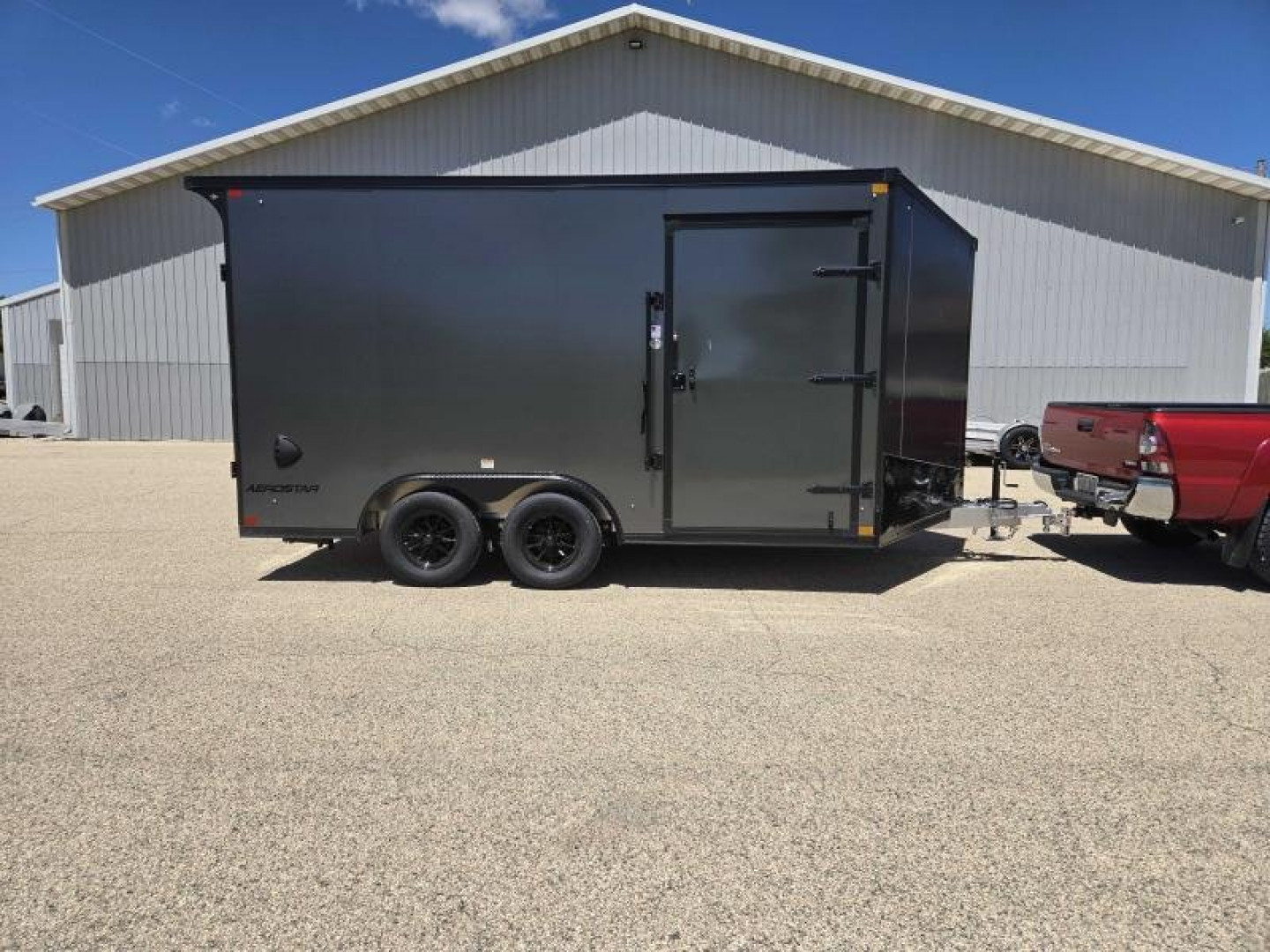 New 2025 Qualitec Aluminum 8.5x14+36" Aerostar, by Stealth Cargo / Enclosed Trailer