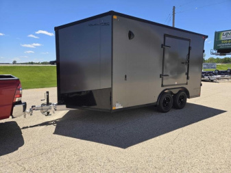 New 2025 Qualitec Aluminum 8.5x14+36" Aerostar, by Stealth Cargo / Enclosed Trailer