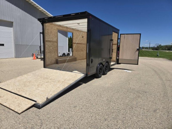 New 2025 Qualitec Aluminum 8.5x14+36" Aerostar, by Stealth Cargo / Enclosed Trailer