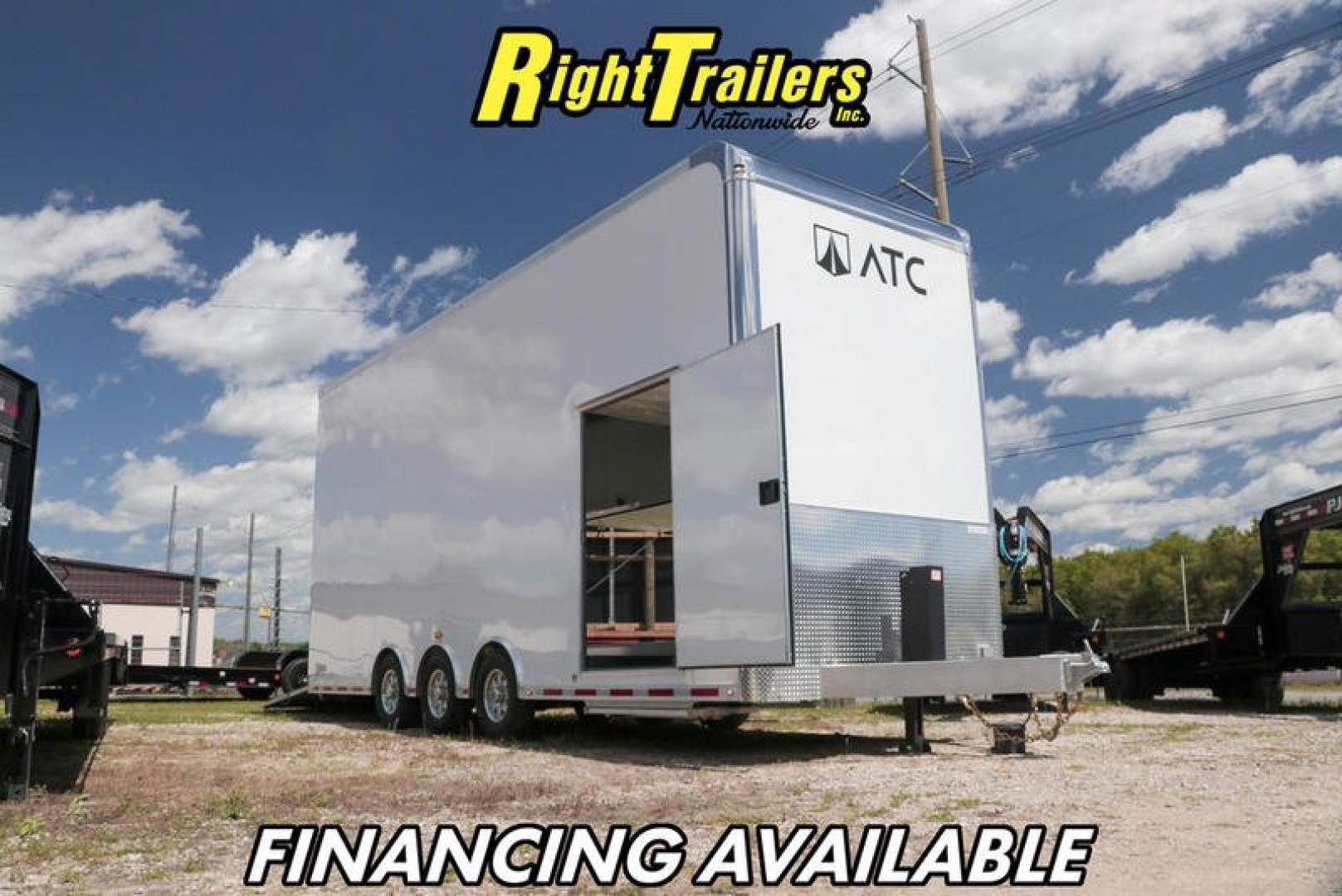 New 8.5x26 ATC Stacker Race Trailer STKAB8526+0-3T6.0K