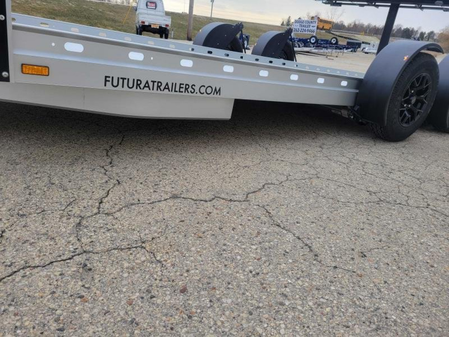 New 2024 Futura Trailers Lowering Car Hauler, 19'8" x 81" Pro Sport Car / Racing Trailer