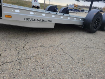 New 2024 Futura Trailers Lowering Car Hauler, 19'8" x 81" Pro Sport Car / Racing Trailer