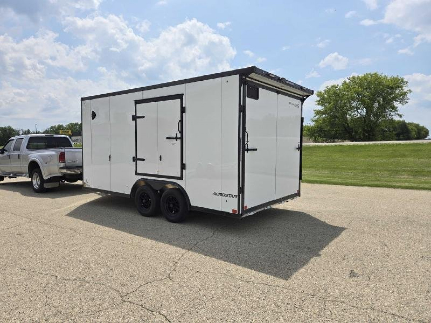 New 2025 Qualitec Aluminum 8.5x16+36" Aerostar, by Stealth Cargo / Enclosed Trailer