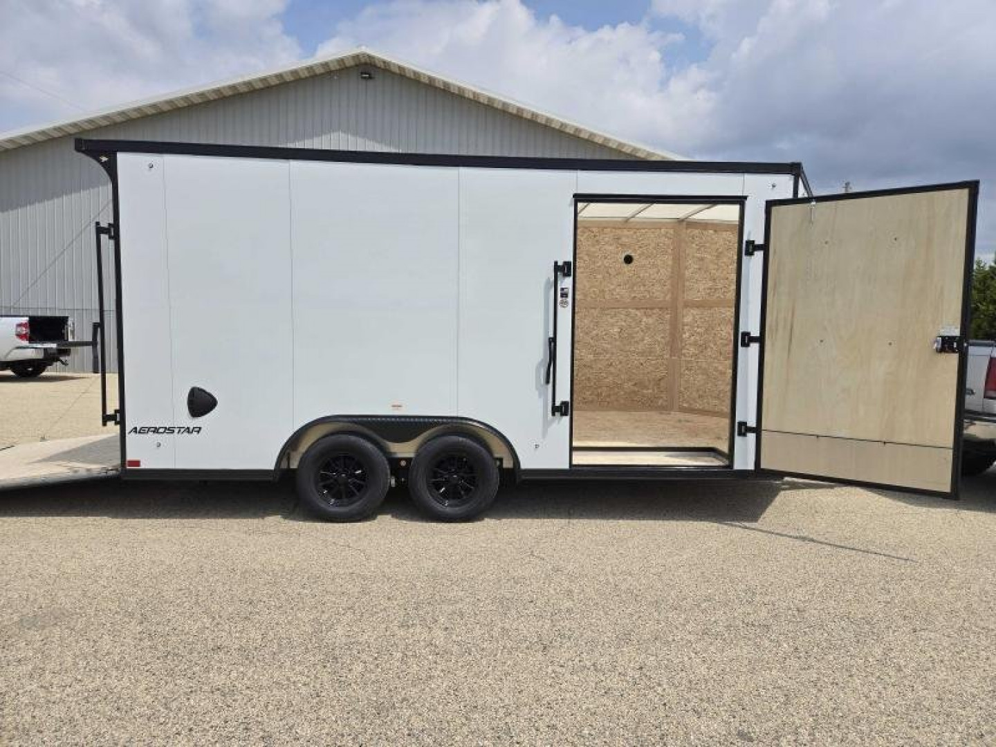 New 2025 Qualitec Aluminum 8.5x16+36" Aerostar, by Stealth Cargo / Enclosed Trailer