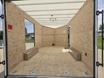 New 2025 Qualitec Aluminum 8.5x16+36" Aerostar, by Stealth Cargo / Enclosed Trailer