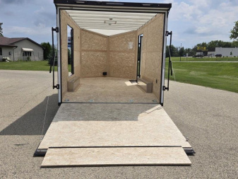 New 2025 Qualitec Aluminum 8.5x16+36" Aerostar, by Stealth Cargo / Enclosed Trailer