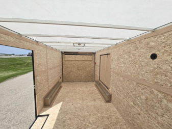 New 2025 Qualitec Aluminum 8.5x16+36" Aerostar, by Stealth Cargo / Enclosed Trailer