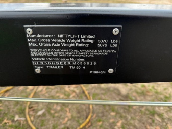 New 2025 Niftylift TM50HGE Boom Lift