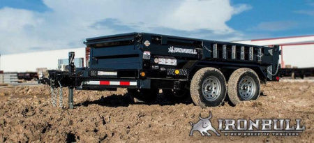 New 2024 Iron Bull DTB07 60x10 Dump Trailer