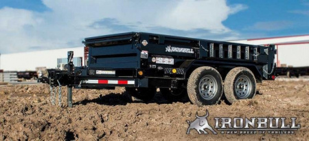 New 2024 Iron Bull DTB07 60x10 Dump Trailer