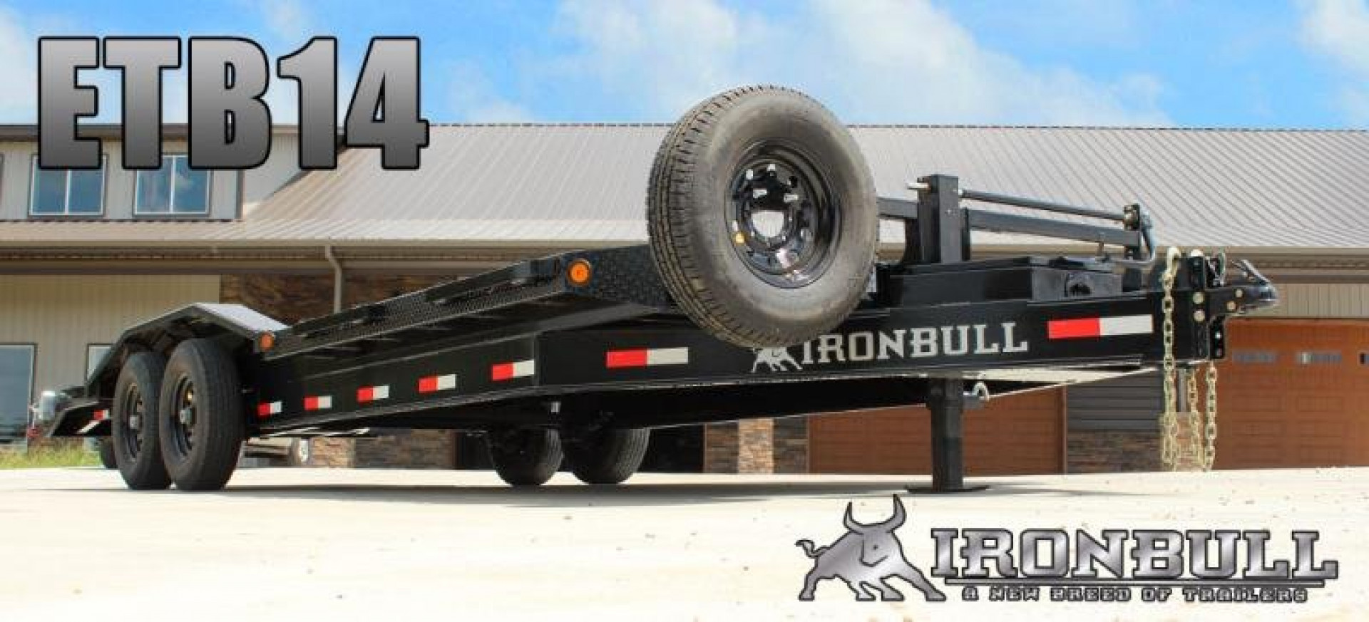 New 2024 Iron Bull ETB14 83x20 Equipment Trailer