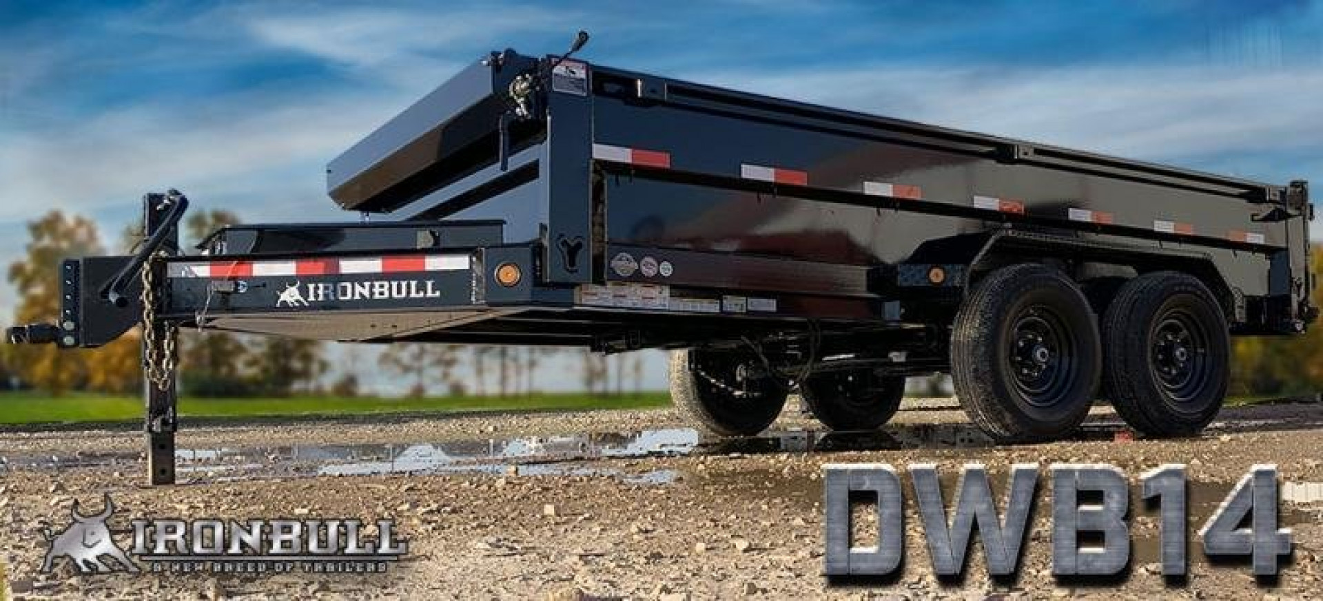 New 2023 Iron Bull DWB14 16 Dump Trailer