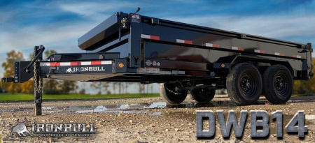 New 2023 Iron Bull DWB14 16 Dump Trailer