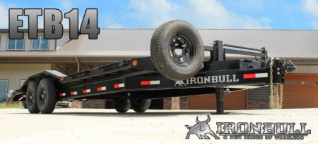 New 2023 Iron Bull ETB14 83x24 Equipment Trailer