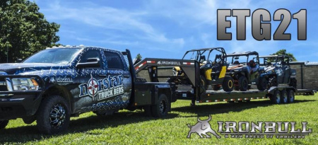 New 2022 Iron Bull ETG21 102x40 Equipment Trailer