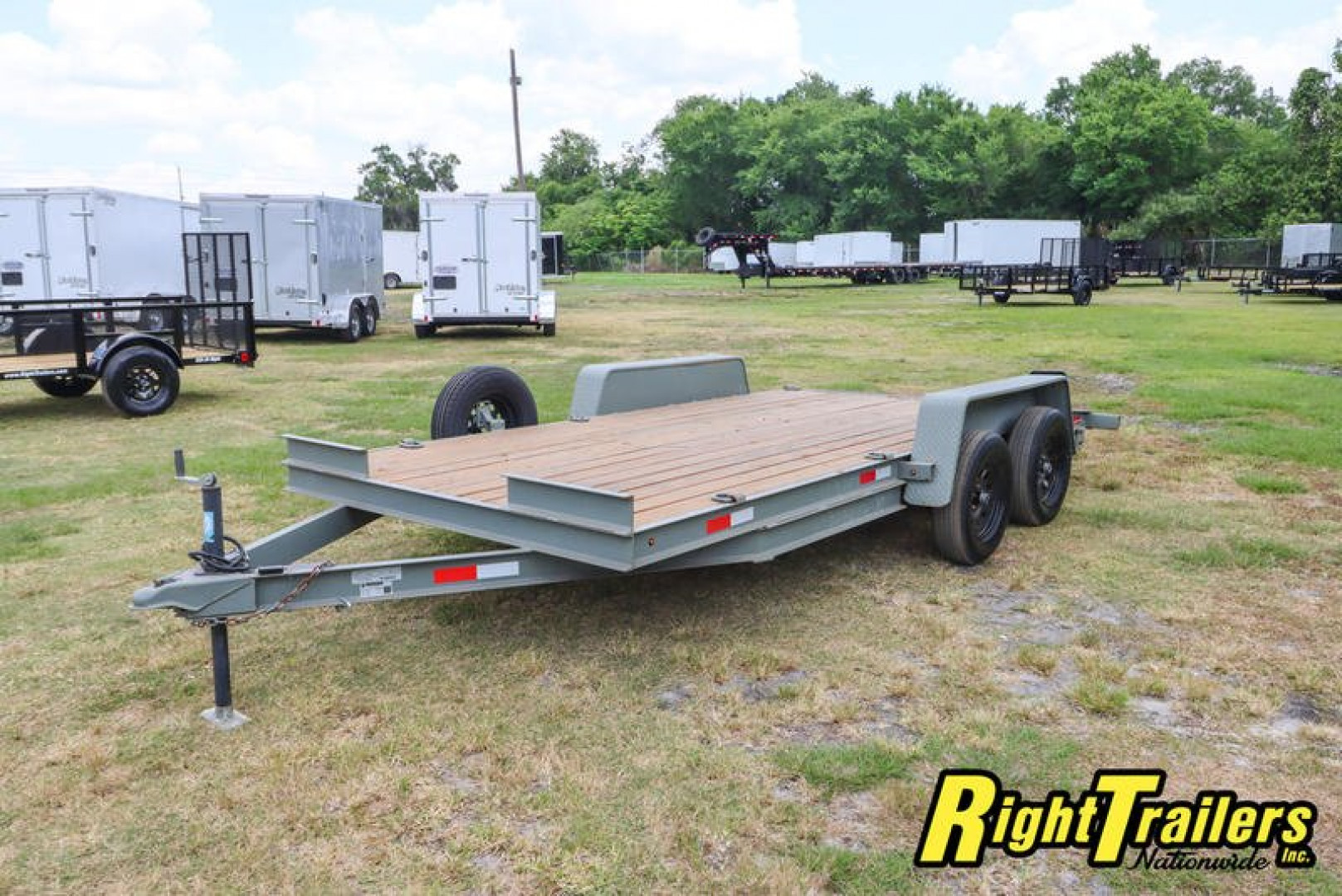 Used 2022 7x16 Southern Utility Car Hauler