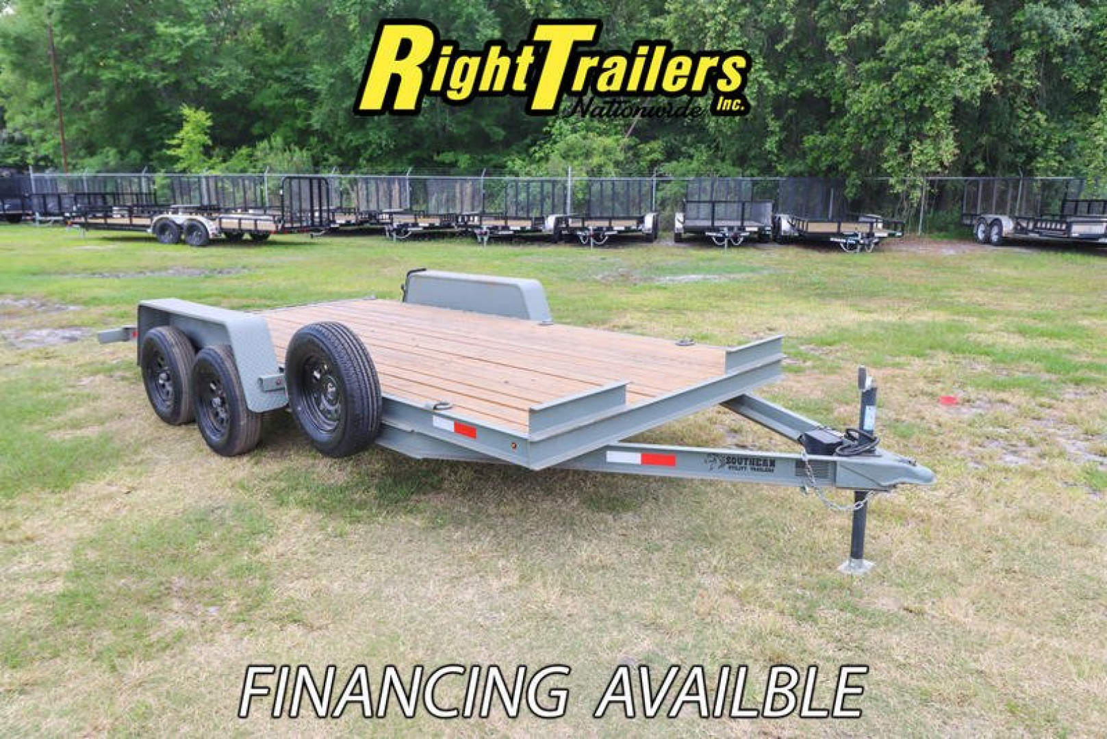Used 2022 7x16 Southern Utility Car Hauler