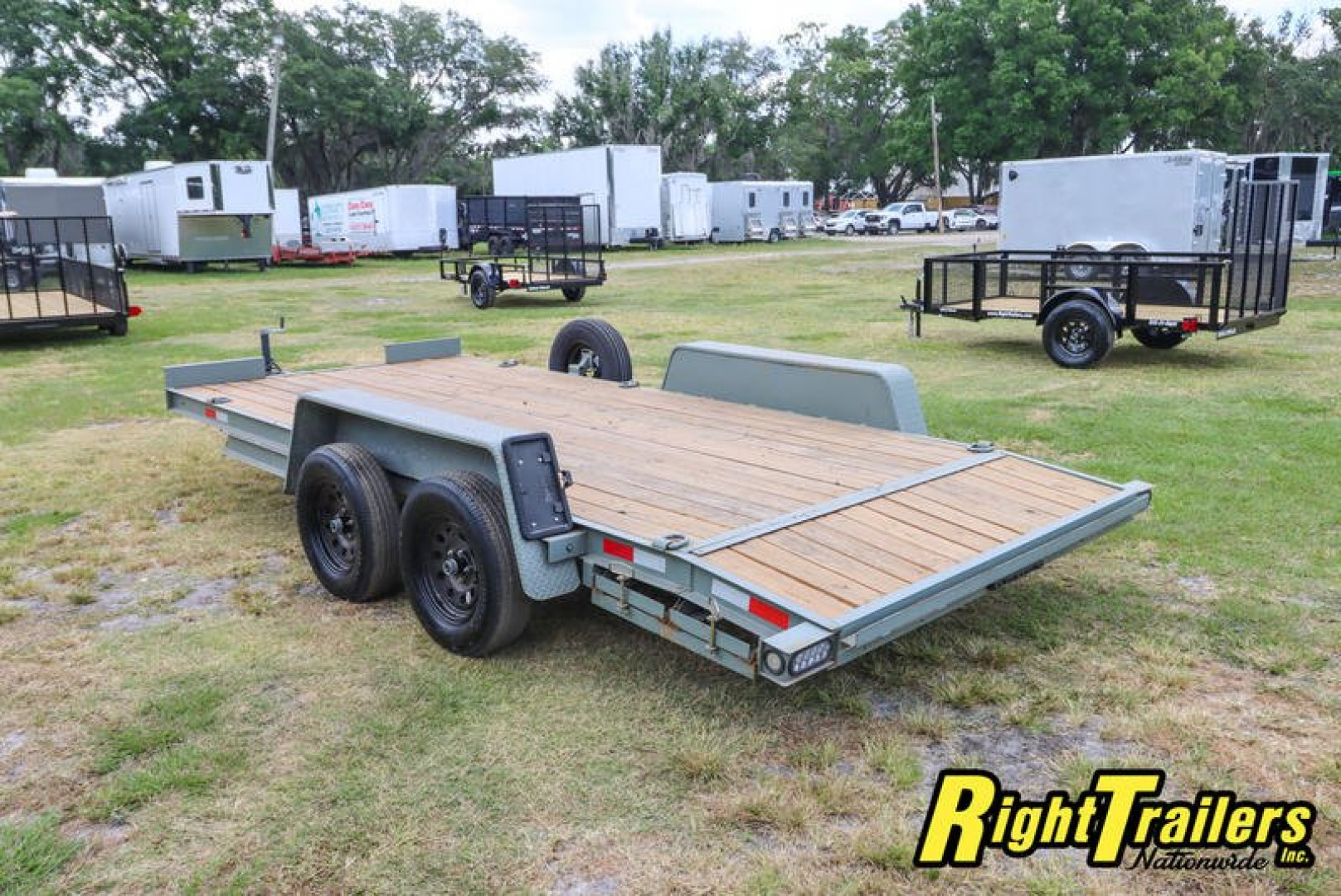 Used 2022 7x16 Southern Utility Car Hauler