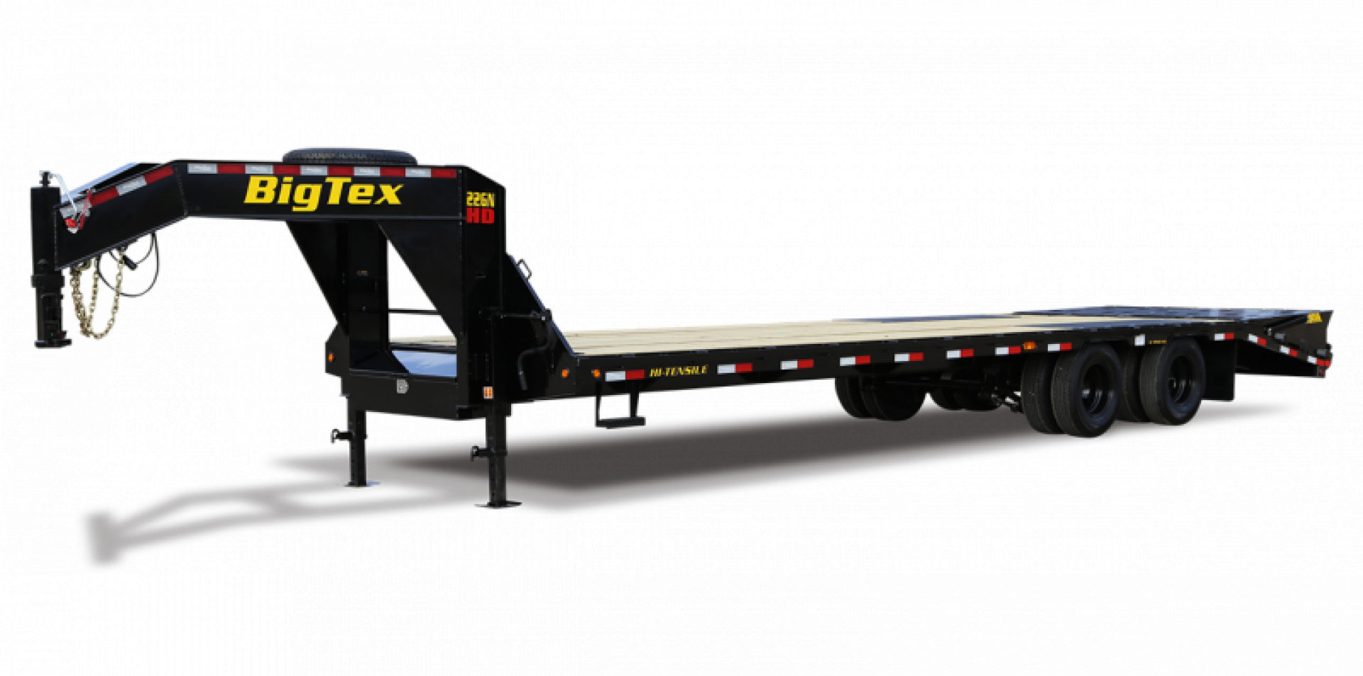 New 2023 Big Tex Trailers 22GN-30+5 Flatbed Trailer